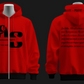 Cotton Fleece Screen Print Pullover Hoodie.(Embroidered “The Lords Prayer”) (4 Colors)