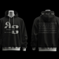 Cotton Fleece Screen Print Pullover Hoodie.(Embroidered “The Lords Prayer”) (4 Colors)