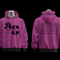 Cotton Fleece Screen Print Pullover Hoodie.(Embroidered “The Lords Prayer”) (4 Colors)